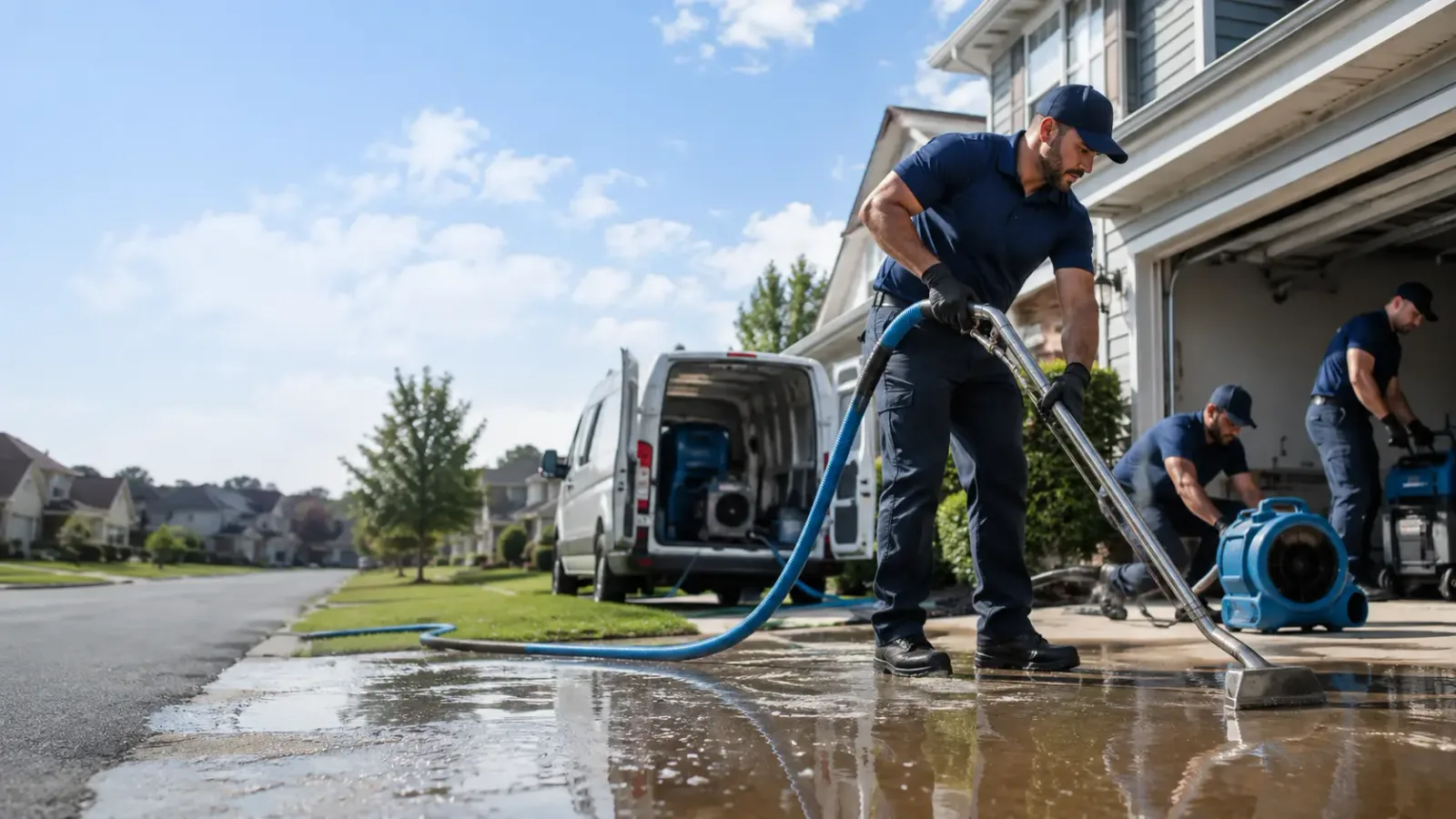 Flood Damage Restoration in Stockport, OH
